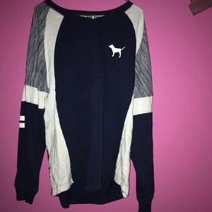 VS pink sweatshirt